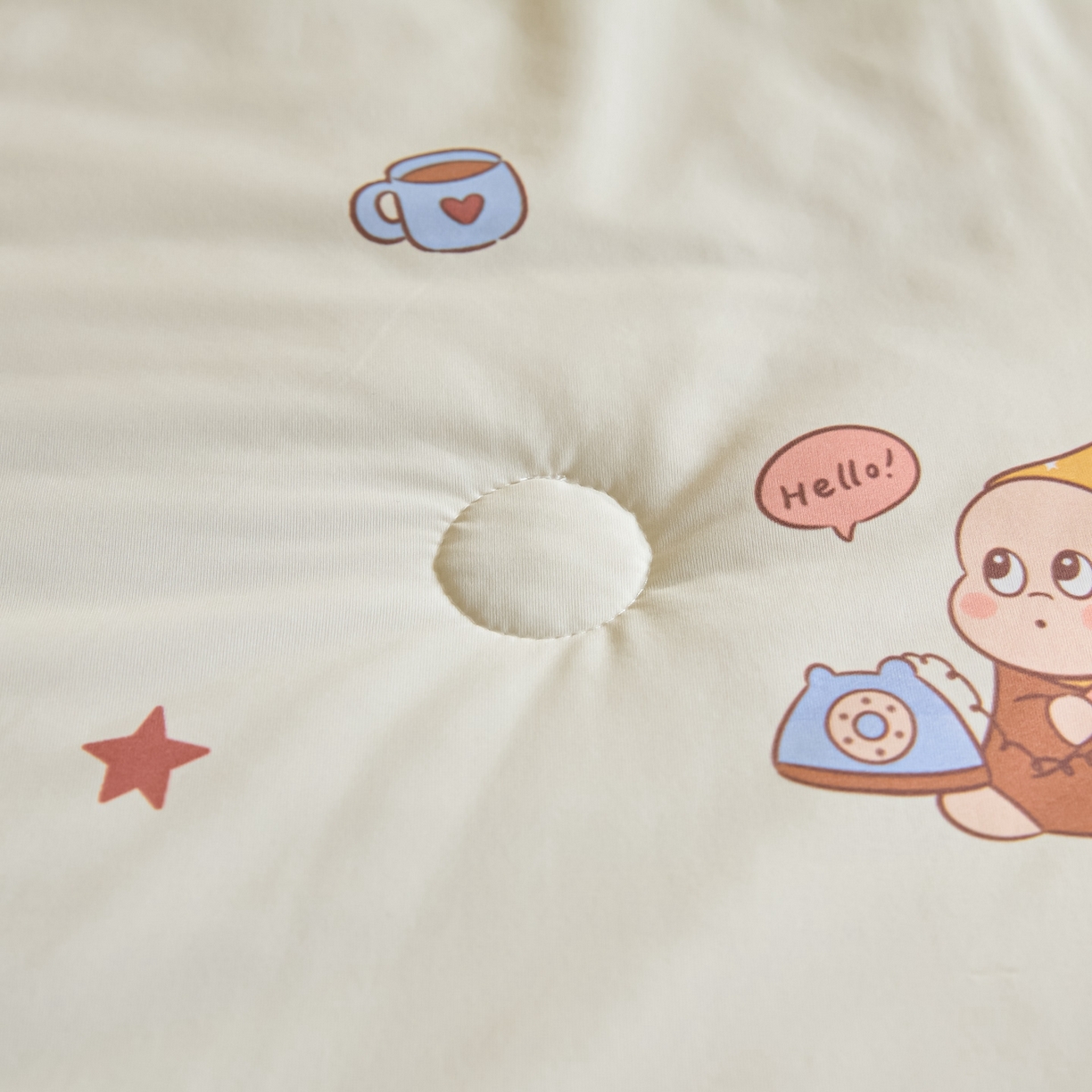 91家纺网 家纺一手货源 找家纺 一加一 2026新款A类凉感冰皮印花冰蚕被夏被夏凉被空调被 星仔日常