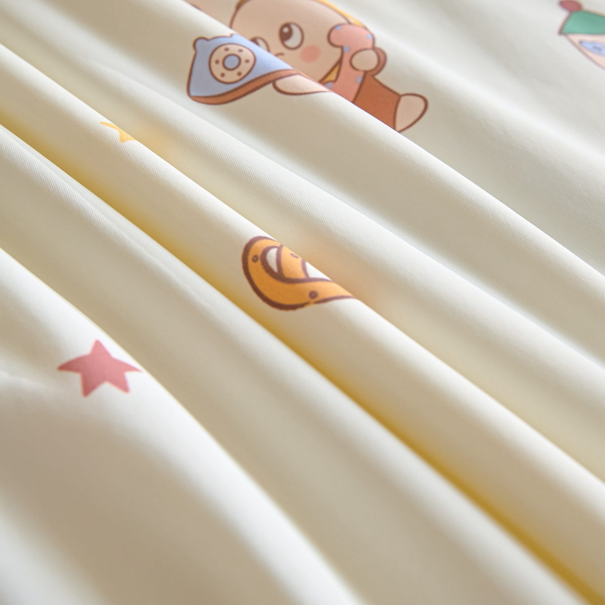 91家纺网 家纺一手货源 找家纺 一加一 2026新款A类凉感冰皮印花冰蚕被夏被夏凉被空调被 星仔日常