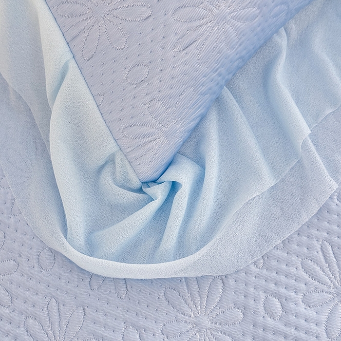 91家纺网 家纺一手货源 找家纺 苏米娜家纺SUMINA 2026春夏新款PE高分子双层蕾丝刺绣花边床裙款凉席三件套-伊莉莎系列 伊莉莎-兰屿