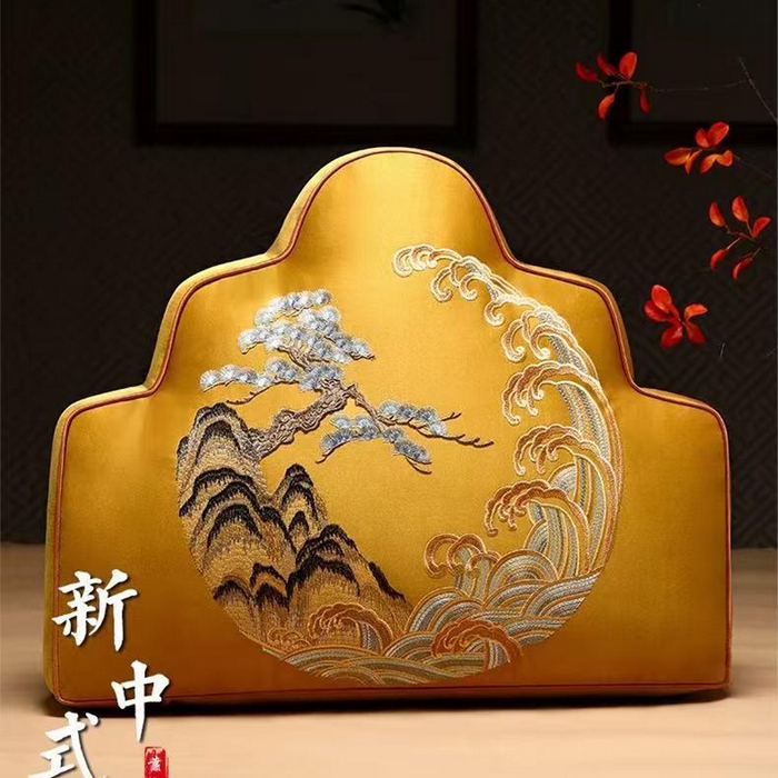 91家纺网 家纺一手货源 找家纺 （总）多米家居 2026新款新中式靠山抱枕