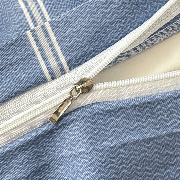 91家纺网 家纺一手货源 找家纺 文黛家居 2026新款全棉夹棉印花床盖四件套【支持定做】 格韵