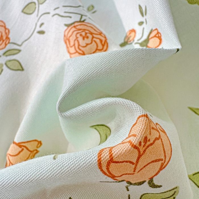 91家纺网 家纺一手货源 找家纺 文黛家居 2026新款全棉夹棉印花床盖四件套【支持定做】 花想容