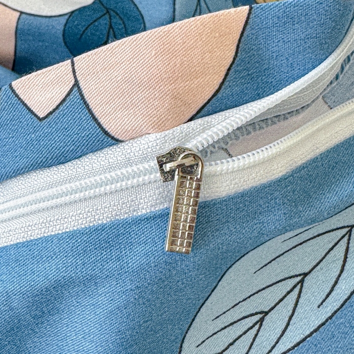 91家纺网 家纺一手货源 找家纺 文黛家居 2026新款全棉夹棉印花床盖四件套【支持定做】 流莹