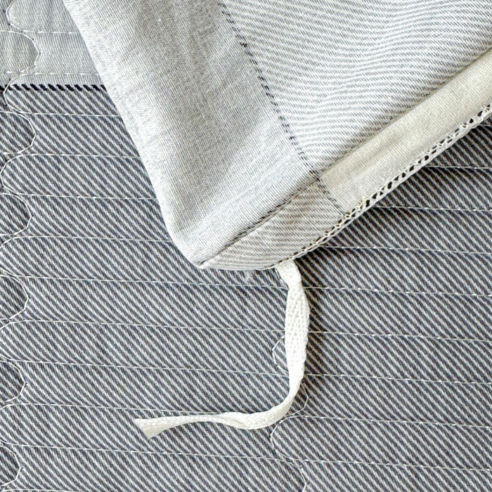 91家纺网 家纺一手货源 找家纺 文黛家居 2026新款全棉夹棉印花床盖四件套【支持定做】 摩卡庄园