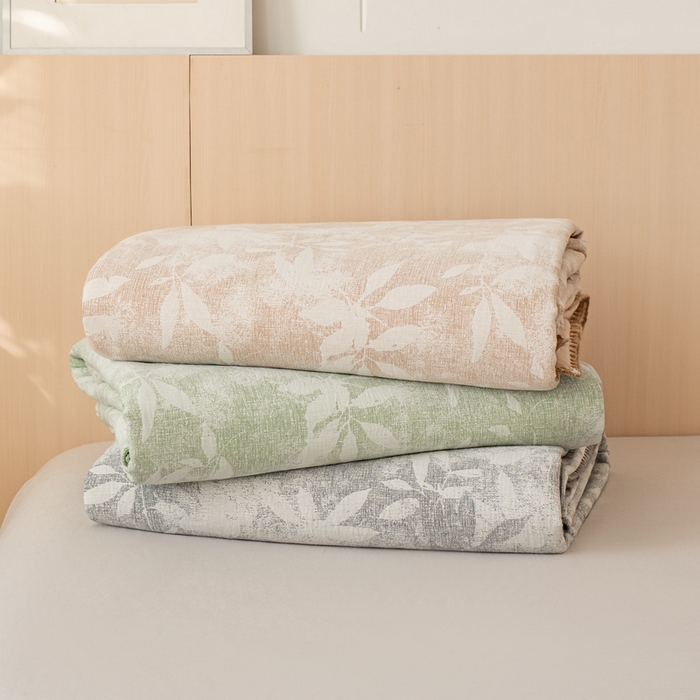 91家纺网 家纺一手货源 找家纺 （总）鸣升家纺 2026春夏新款全棉双层纱大提花夏被夏凉被空调被