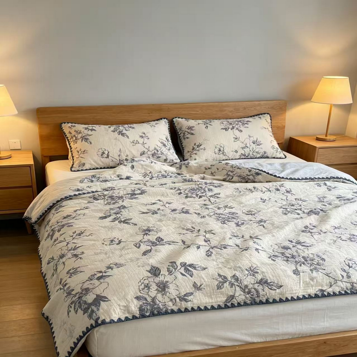 91家纺网 家纺一手货源 找家纺 （总）禧多家纺 2026新款泡芙棉三角针夏被