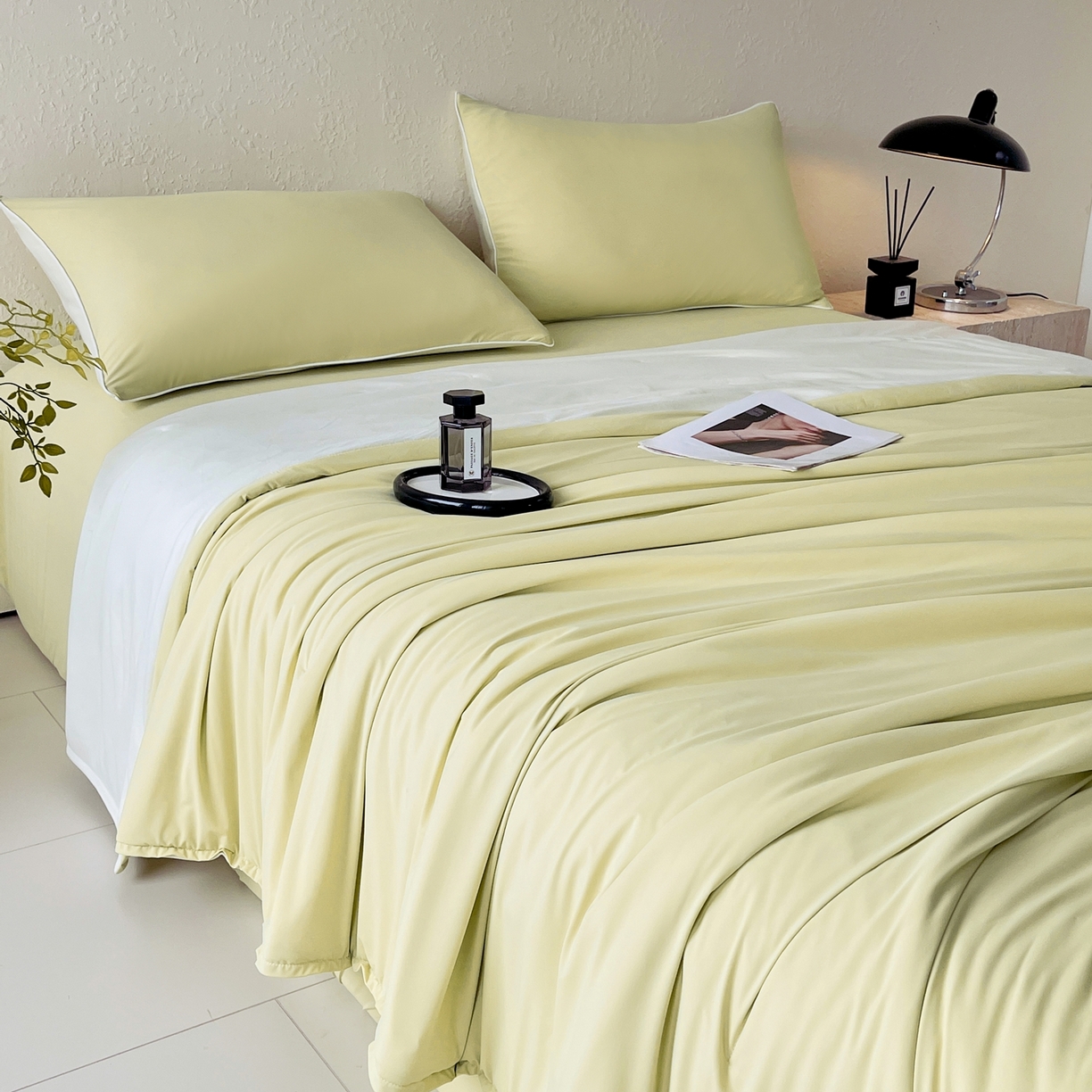 91家纺网 家纺一手货源 找家纺 （总）色鬼布艺高端家居主号 2026新款深睡双面凉感控温被夏被夏凉被空调被现货现发3.0