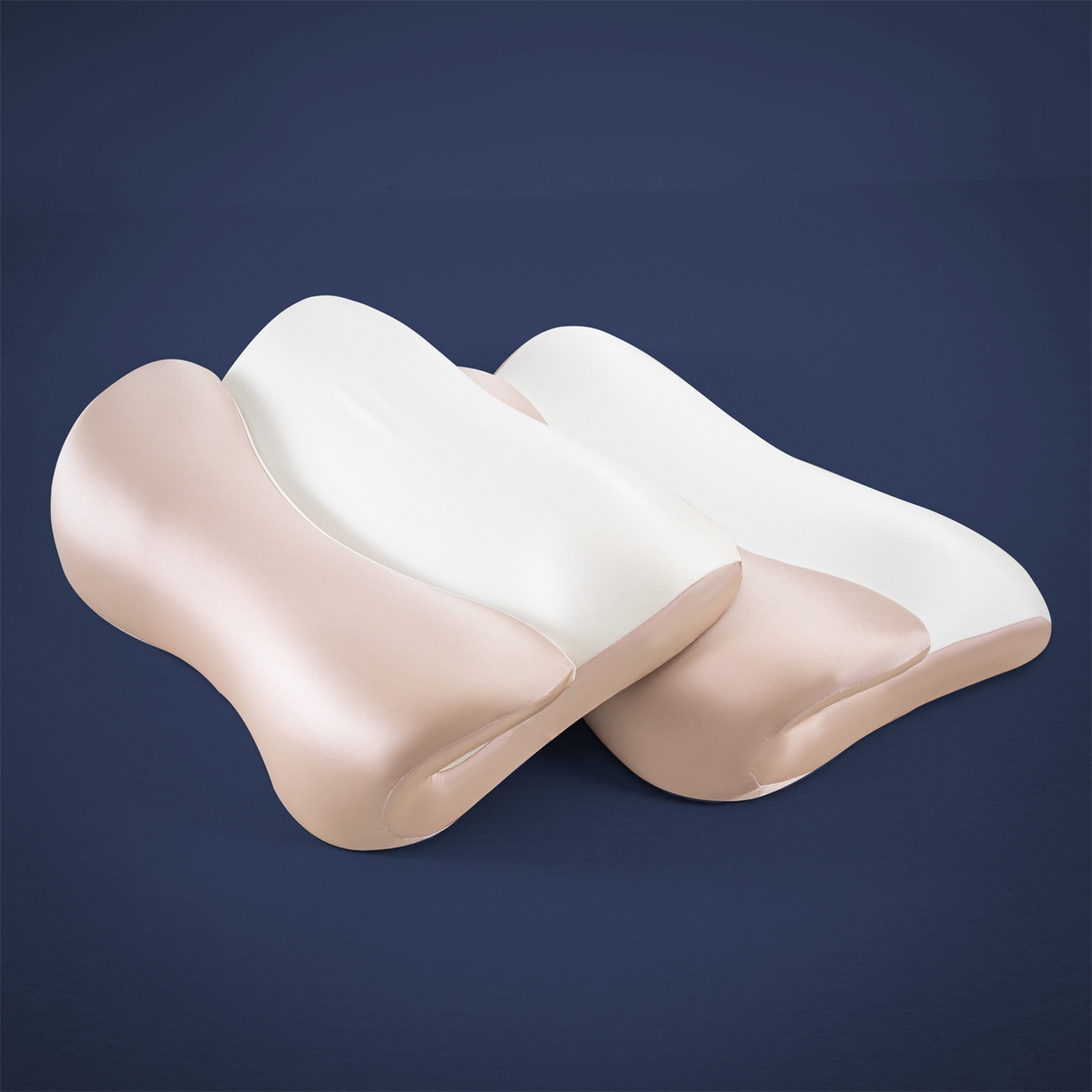 91家纺网 家纺一手货源 找家纺 麦肯锡 2026新款慢回弹云翼枕记忆枕枕头 粉色