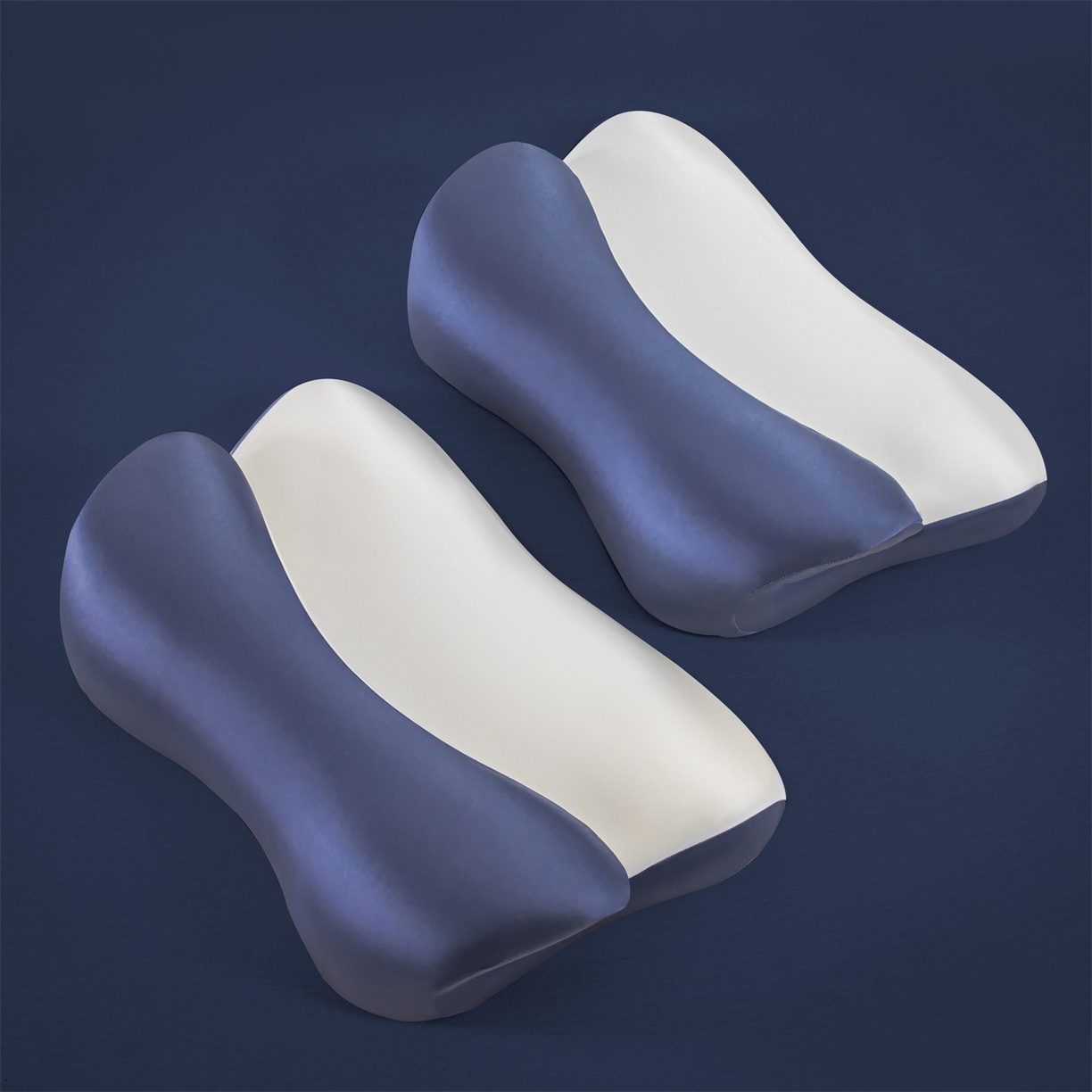 91家纺网 家纺一手货源 找家纺 麦肯锡 2026新款慢回弹云翼枕记忆枕枕头 蓝色