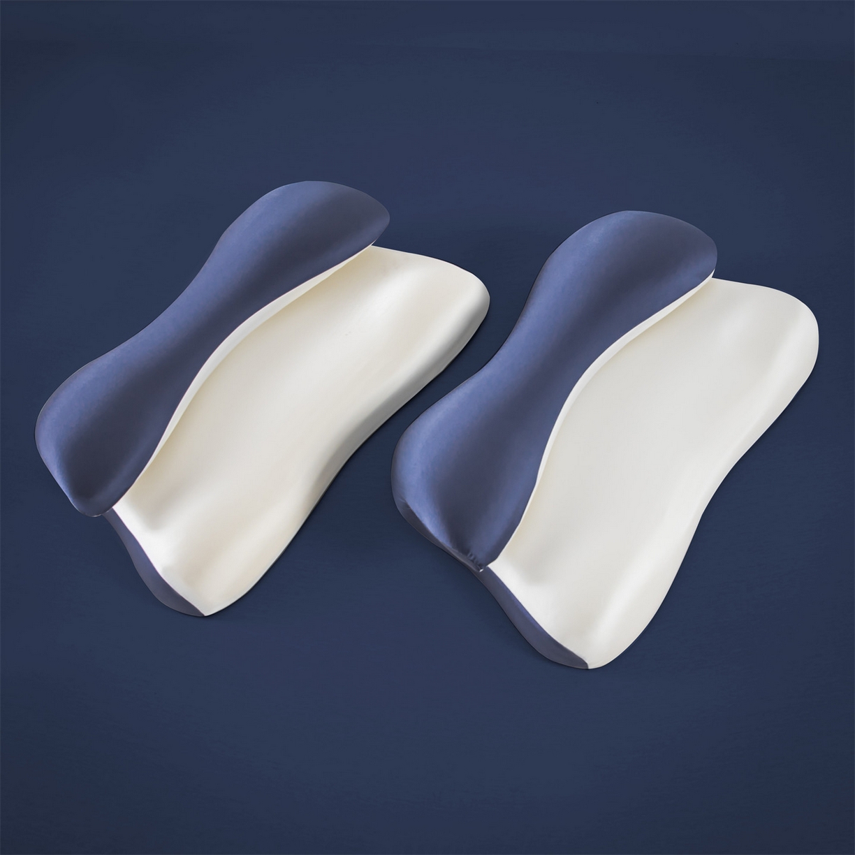 91家纺网 家纺一手货源 找家纺 麦肯锡 2026新款慢回弹云翼枕记忆枕枕头 蓝色