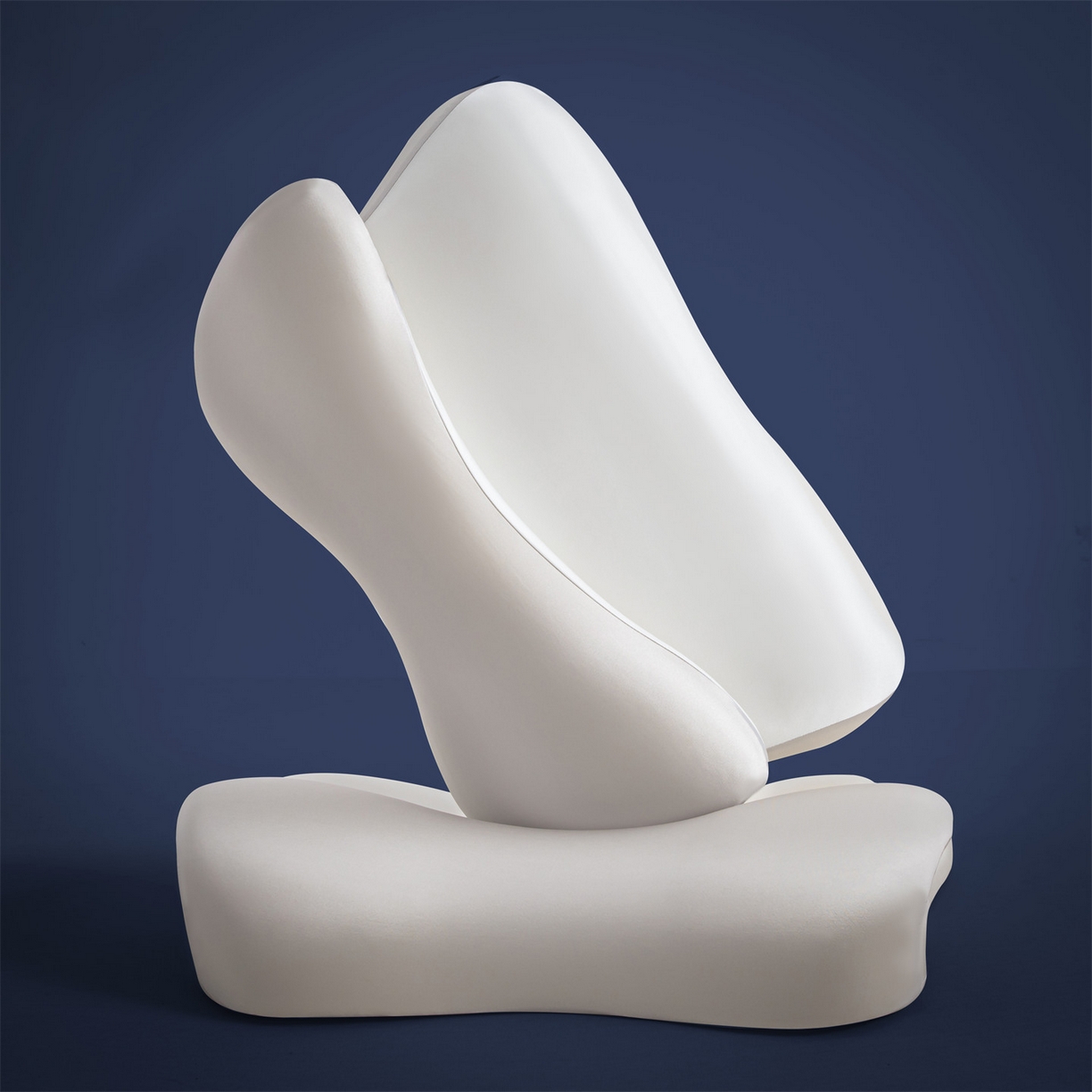 91家纺网 家纺一手货源 找家纺 麦肯锡 2026新款慢回弹云翼枕记忆枕枕头 灰色