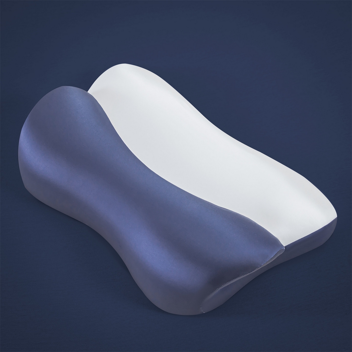 麦肯锡 2026新款慢回弹云翼枕记忆枕枕头 蓝色