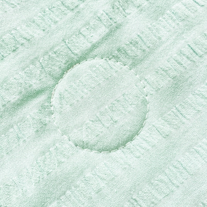 91家纺网 家纺一手货源 找家纺 鸣升家纺 2026新款A类全棉提花皱皱纱夏被100%棉花被空调被 浅水蓝