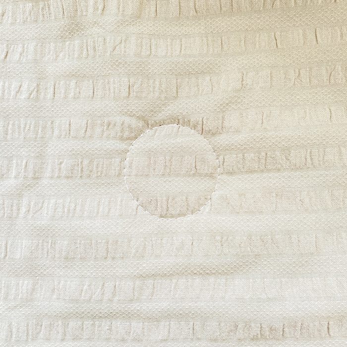 91家纺网 家纺一手货源 找家纺 鸣升家纺 2026新款A类全棉提花皱皱纱夏被100%棉花被空调被 香槟色