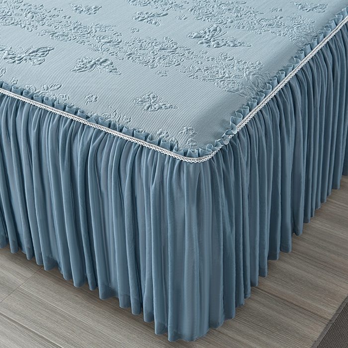 91家纺网 家纺一手货源 找家纺 （总）星窝家纺 2026新款冰豆豆床裙款凉席