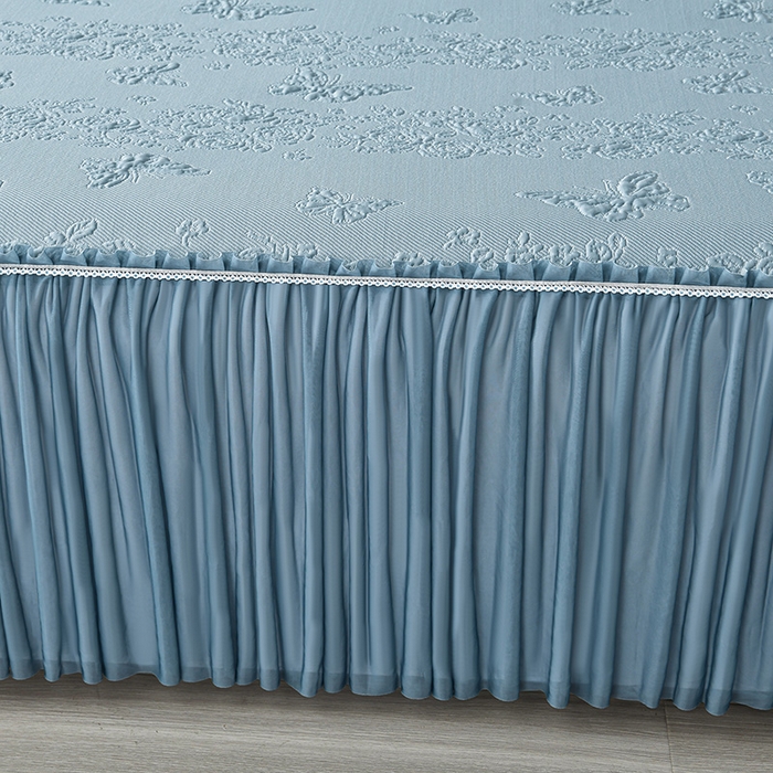 91家纺网 家纺一手货源 找家纺 （总）星窝家纺 2026新款冰豆豆床裙款凉席