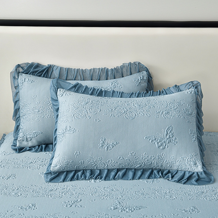 91家纺网 家纺一手货源 找家纺 （总）星窝家纺 2026新款冰豆豆床裙款凉席