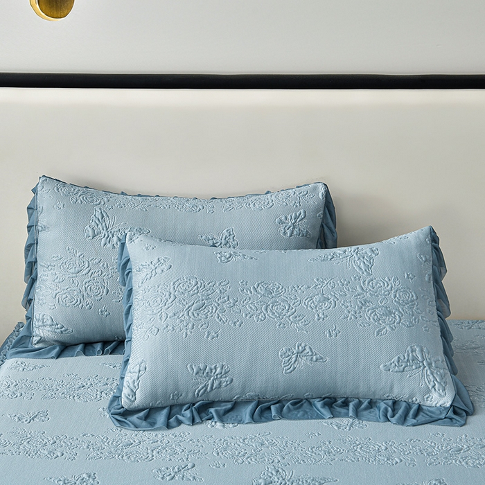 91家纺网 家纺一手货源 找家纺 （总）星窝家纺 2026新款冰豆豆床裙款凉席