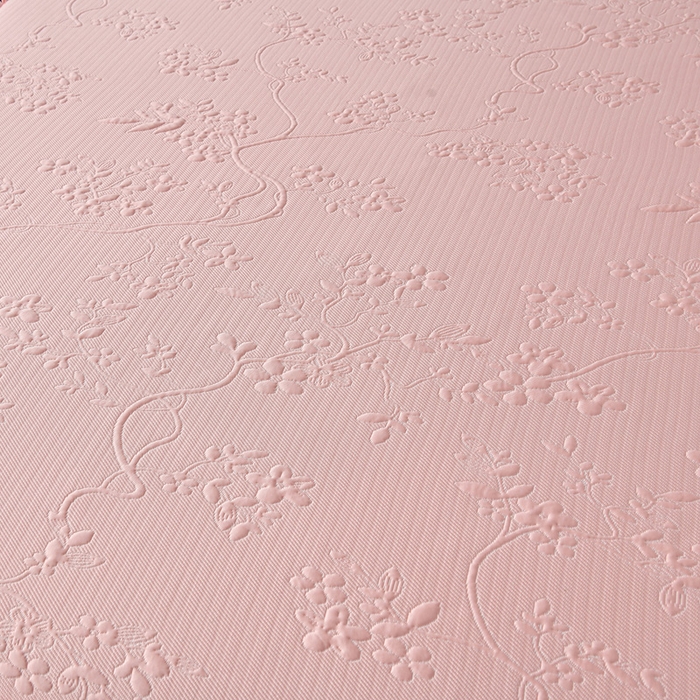 91家纺网 家纺一手货源 找家纺 星窝家纺 2026新款冰豆豆床裙款凉席 粉枝凝香