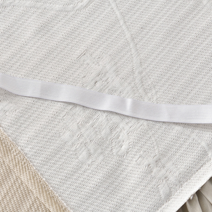 91家纺网 家纺一手货源 找家纺 星窝家纺 2026新款冰豆豆床裙款凉席 素锦花蔓