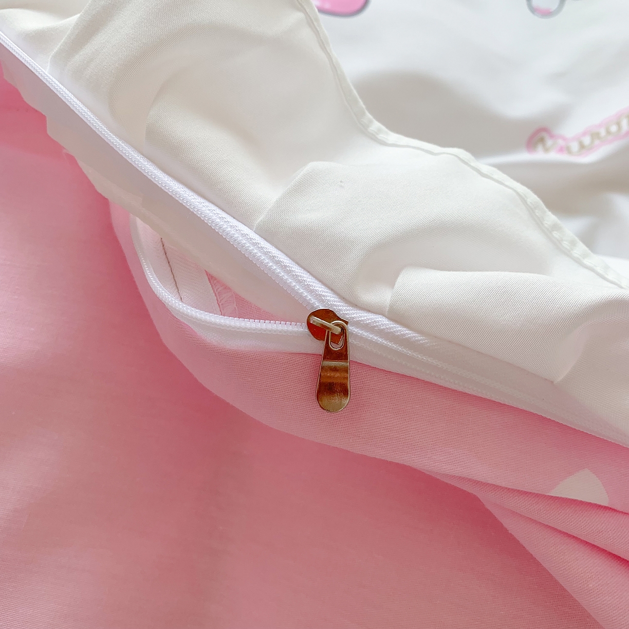 91家纺网 家纺一手货源 找家纺 （总）玉元坊 2026新款三丽鸥正版授权库洛米儿童卡通全棉纯棉床单床笠床裙花边被套三四件套