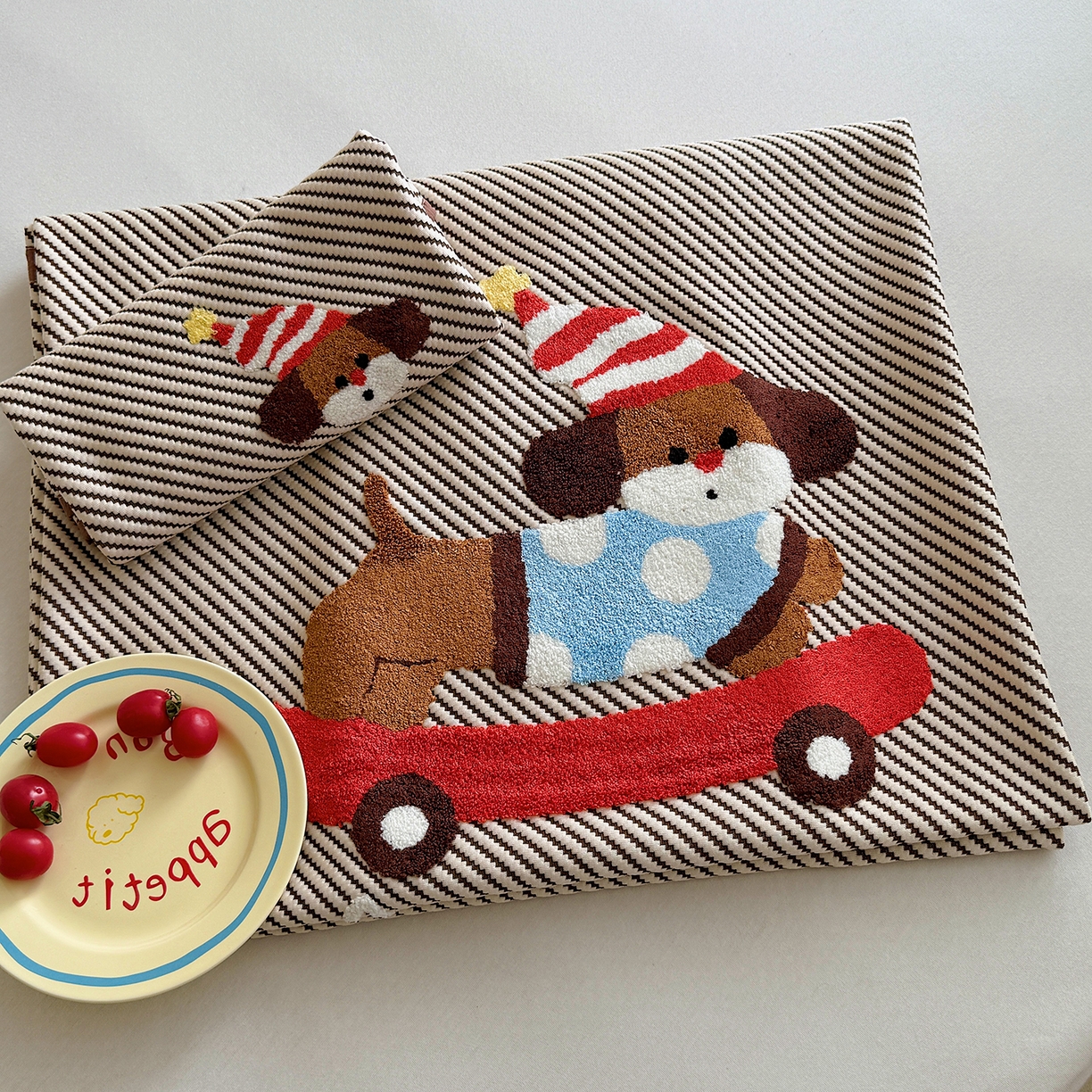 91家纺网 家纺一手货源 找家纺 （总）顾里家纺 2026新款Pe凉感仿冰藤软席凉席三件套