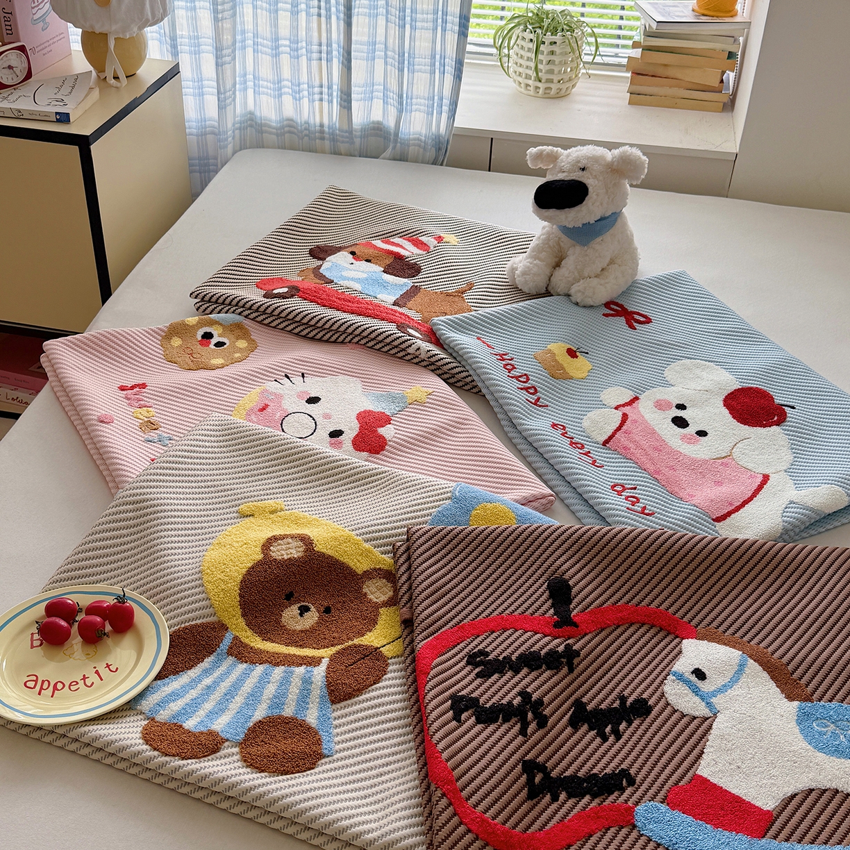 顾里家纺 2026新款Pe凉感仿冰藤软席凉席三件套 组合图仅供展示