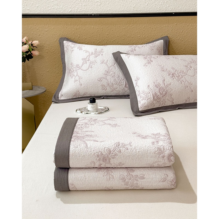 91家纺网 家纺一手货源 找家纺 （总）女子家纺 2026新款夏天A类母婴级凉感值过0.21凉豆豆软席凉席-思琳娜系列