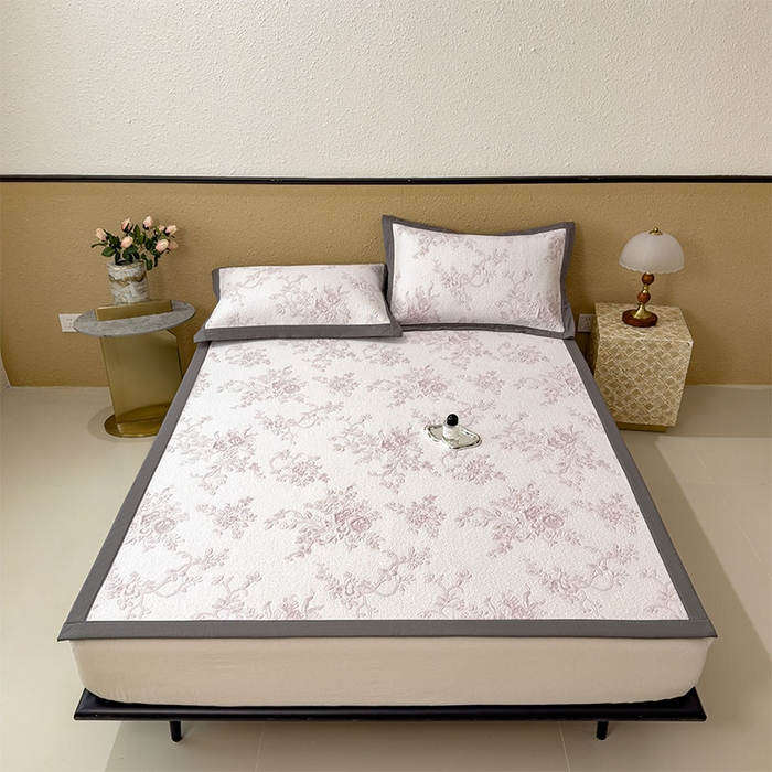 91家纺网 家纺一手货源 找家纺 （总）女子家纺 2026新款夏天A类母婴级凉感值过0.21凉豆豆软席凉席-思琳娜系列