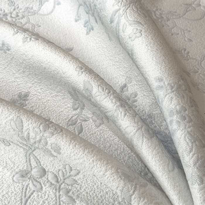 91家纺网 家纺一手货源 找家纺 女子家纺 2026新款夏天A类母婴级凉感值过0.21凉豆豆软席凉席-思琳娜系列 思琳娜-淡蓝-床席款