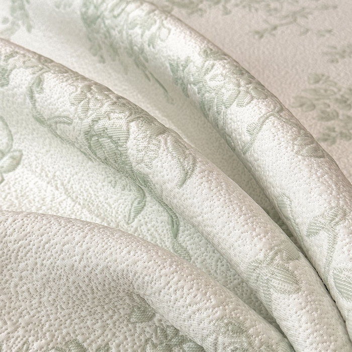 91家纺网 家纺一手货源 找家纺 女子家纺 2026新款夏天A类母婴级凉感值过0.21凉豆豆软席凉席-思琳娜系列 思琳娜-豆绿-床席款