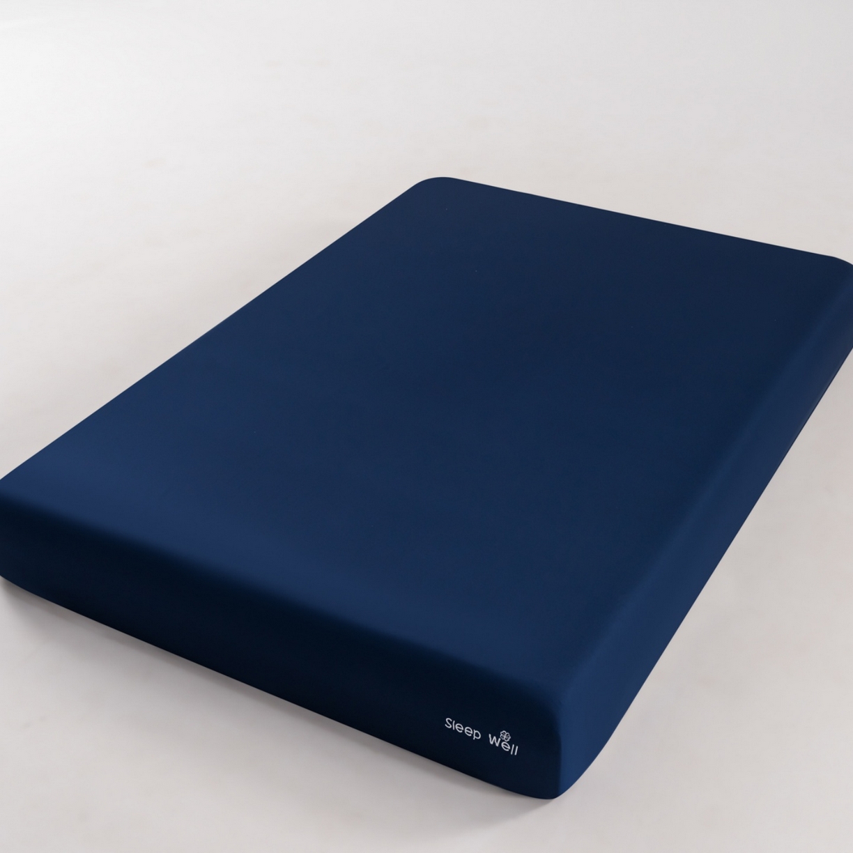 91家纺网 家纺一手货源 找家纺 （总）花伞家居 2026新款高级感简约烫画水洗真丝单床笠床笠单件