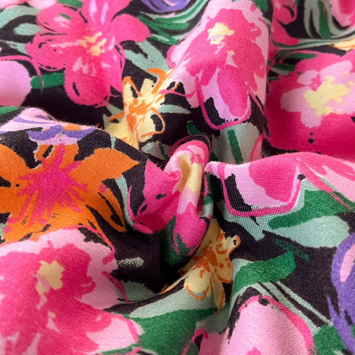 91家纺网 家纺一手货源 找家纺 花伞家居 2026新款韩系大花边加厚磨毛四件套含买家秀 韩版-晚樱落落