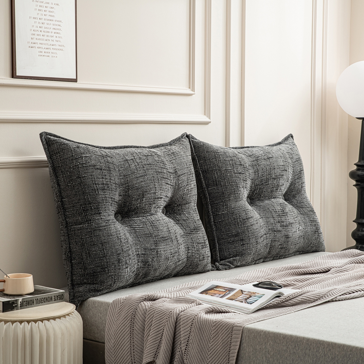 91家纺网 家纺一手货源 找家纺 （总）美达人 2026新款肌理麻靠背