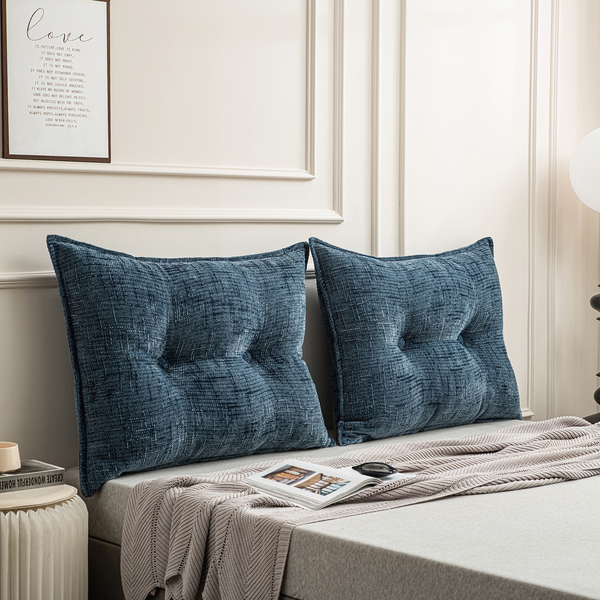 91家纺网 家纺一手货源 找家纺 美达人 2026新款肌理麻靠背 肌理-纽扣-石兰