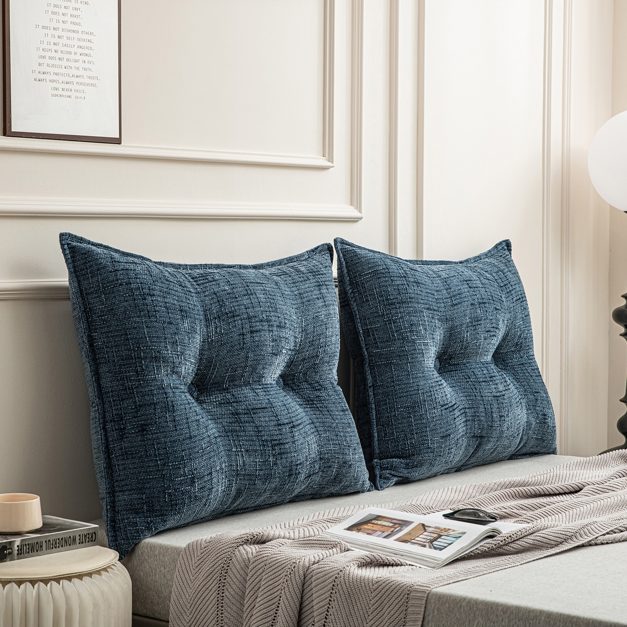 91家纺网 家纺一手货源 找家纺 美达人 2026新款肌理麻靠背 肌理-纽扣-石兰