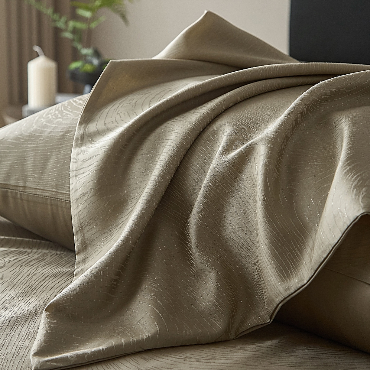 91家纺网 家纺一手货源 找家纺 （总）ONE TWO ONE 121 2026新款60支轻奢天丝棉床上用品四件套天丝棉提花款