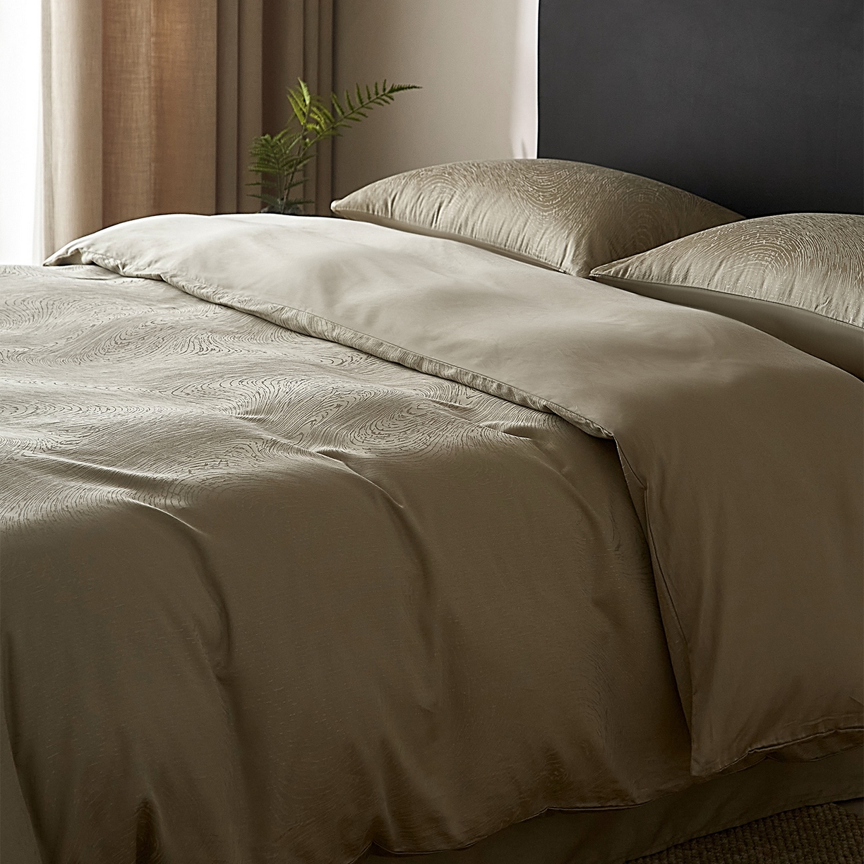 91家纺网 家纺一手货源 找家纺 （总）ONE TWO ONE 121 2026新款60支轻奢天丝棉床上用品四件套天丝棉提花款