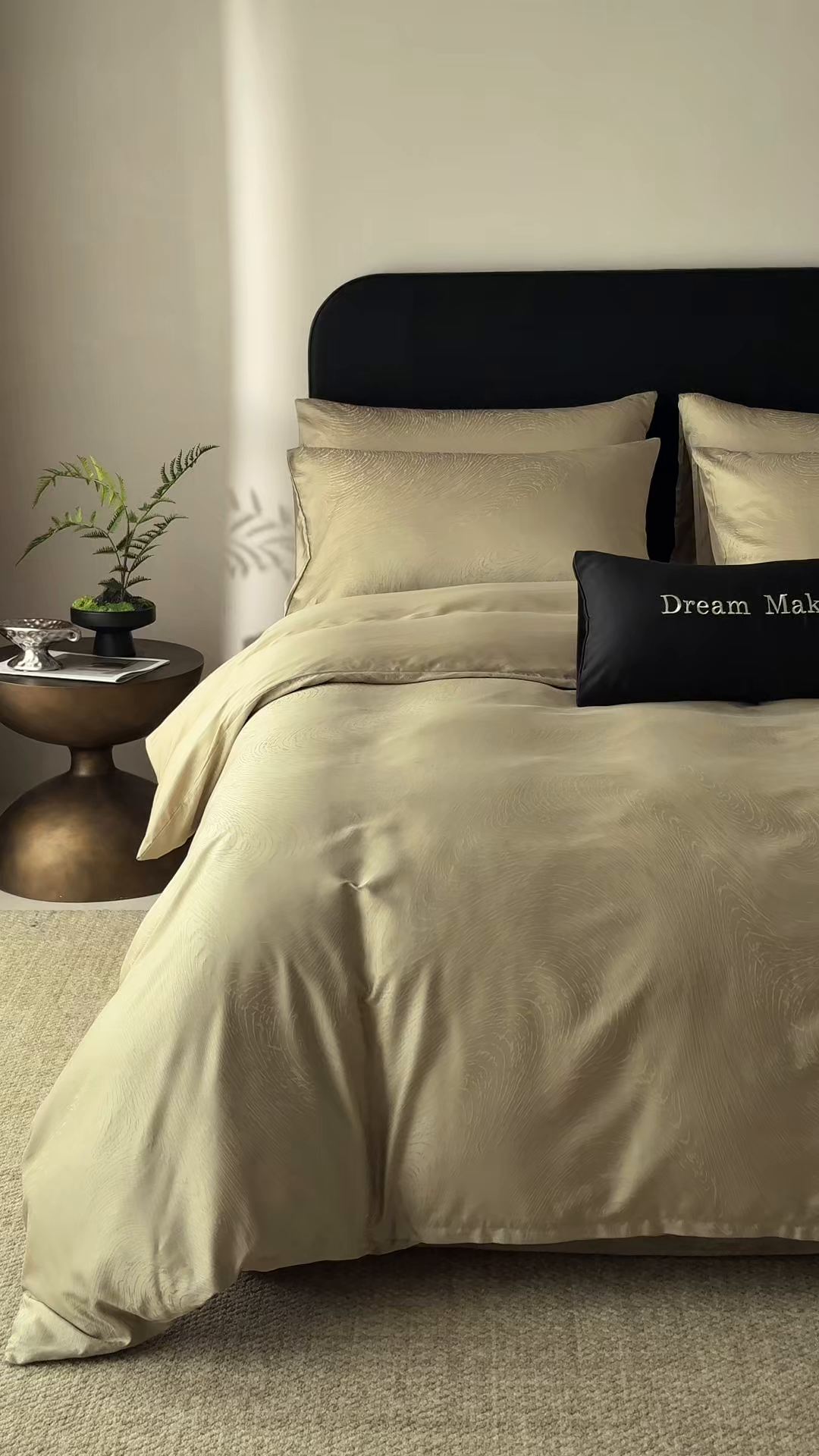 91家纺网 家纺一手货源 找家纺 ONE TWO ONE 121 2026新款60支轻奢天丝棉床上用品四件套天丝棉提花款 墨尔本