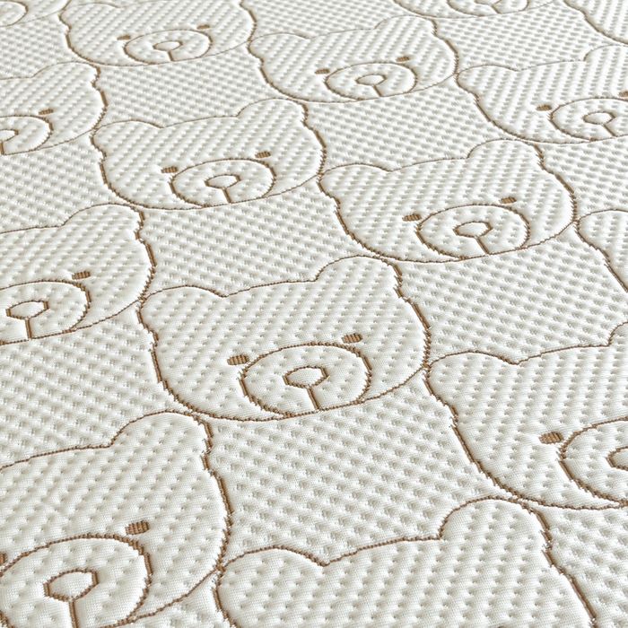 91家纺网 家纺一手货源 找家纺 摩妮卡 2026新款凉感提花冰豆豆复合凉席床席冰丝席三件套 冰豆豆-冰暴熊