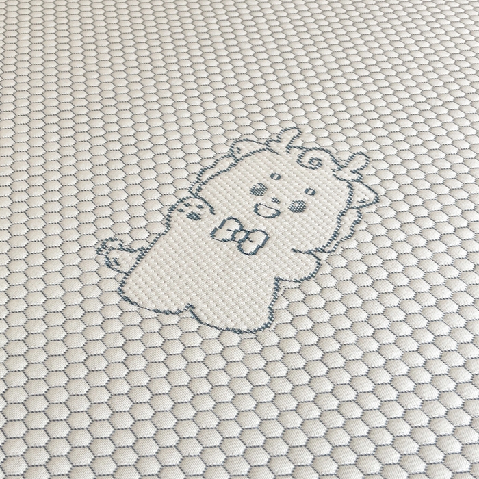 91家纺网 家纺一手货源 找家纺 摩妮卡 2026新款凉感提花冰豆豆复合凉席床席冰丝席三件套 冰豆豆-幸运龙