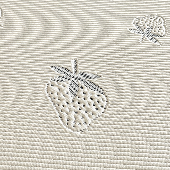 91家纺网 家纺一手货源 找家纺 摩妮卡 2026新款PE中分子凉感冰豆豆凉席三件套床笠三件套 冰豆豆-草莓