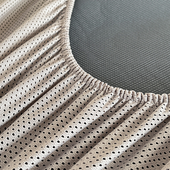 91家纺网 家纺一手货源 找家纺 摩妮卡 2026新款PE中分子凉感冰豆豆凉席三件套床笠三件套 冰豆豆-宝贝熊