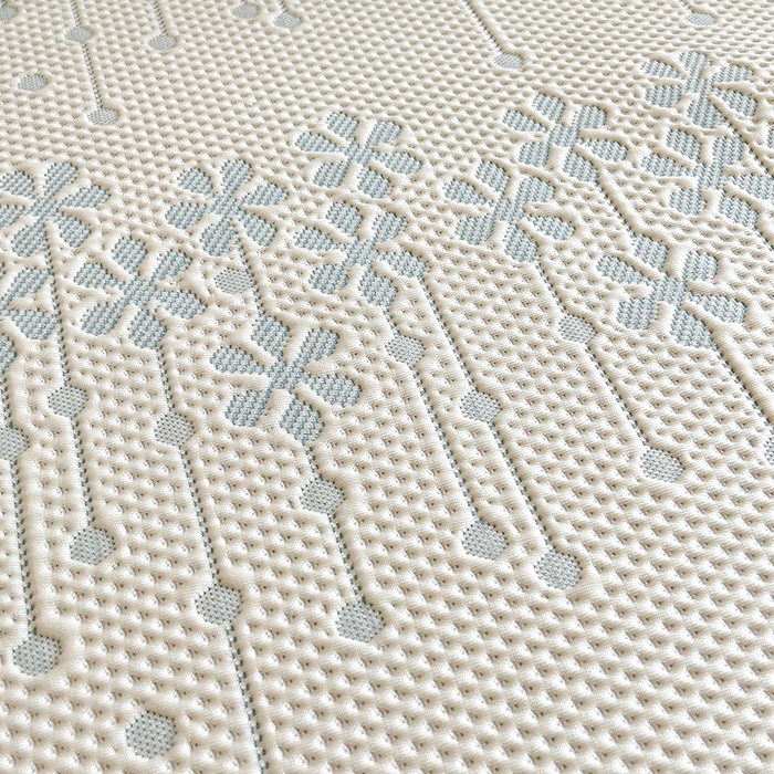 91家纺网 家纺一手货源 找家纺 摩妮卡 2026新款PE中分子凉感冰豆豆凉席三件套床笠三件套 冰豆豆-叶初