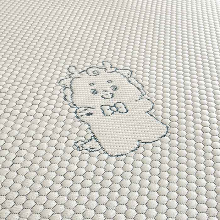 91家纺网 家纺一手货源 找家纺 摩妮卡 2026新款PE中分子凉感冰豆豆凉席三件套床笠三件套 冰豆豆-幸运龙