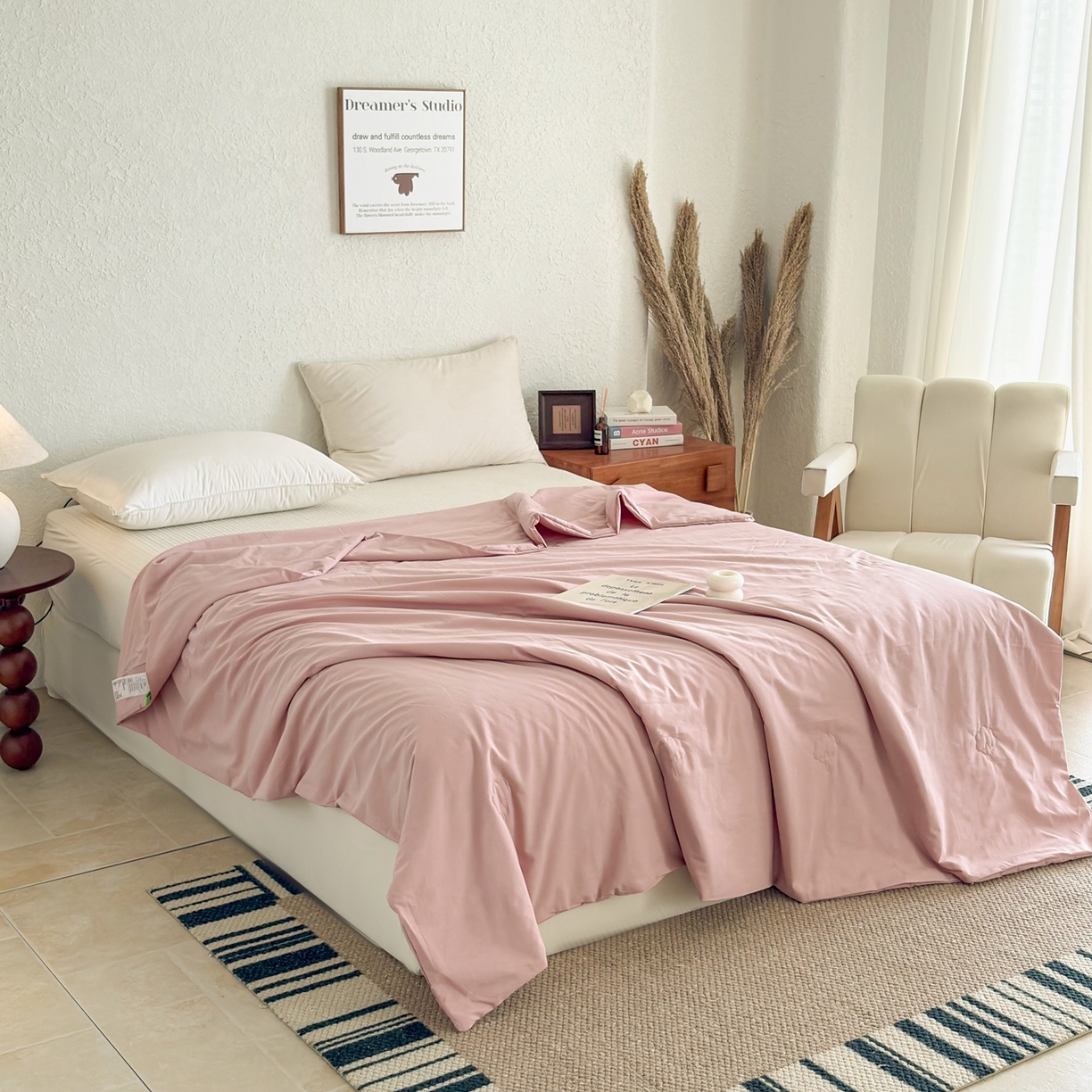 91家纺网 家纺一手货源 找家纺 （总）贝尔 2026新款全棉多用夏被夏凉被空调被