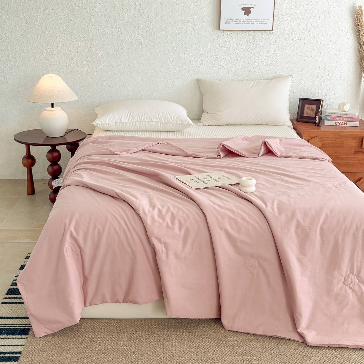 91家纺网 家纺一手货源 找家纺 （总）贝尔 2026新款全棉多用夏被夏凉被空调被