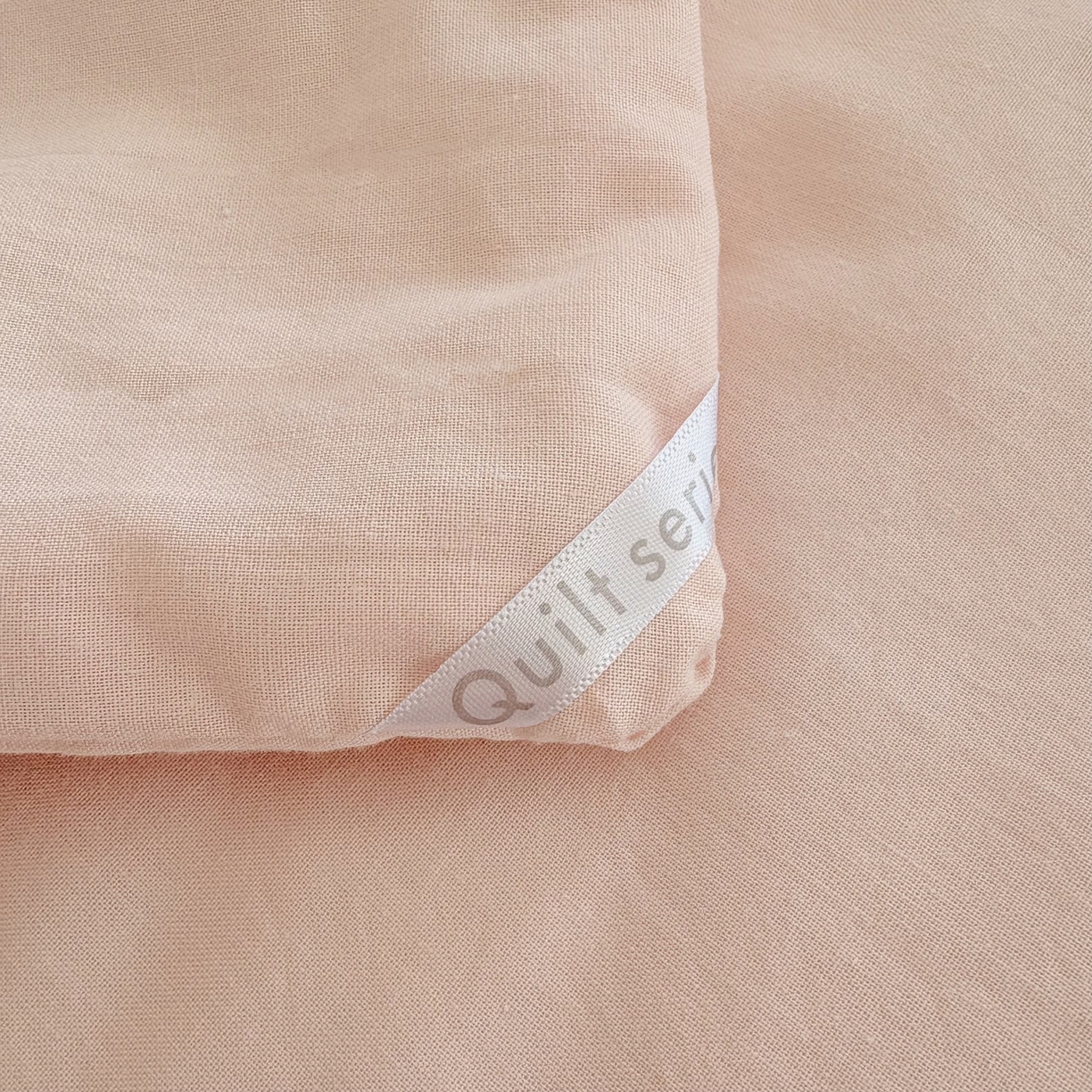 91家纺网 家纺一手货源 找家纺 贝尔 2026新款全棉多用夏被夏凉被空调被 浅粉