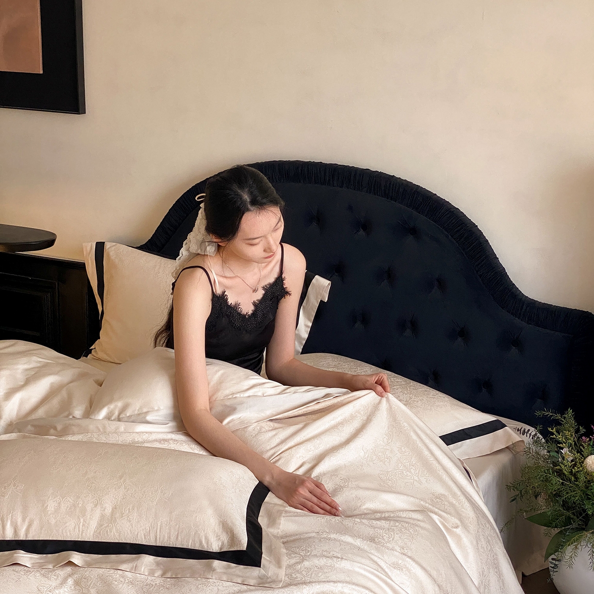 91家纺网 家纺一手货源 找家纺 （总）太古汇家居 2026新款全棉提花“凡尔赛”系列四件套