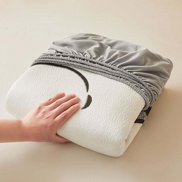 91家纺网 家纺一手货源 找家纺 （总）好儿喜家纺 2026新款新款萌猫凉席席子床笠